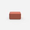Pouf moderne de 41 cm de hauteur de face