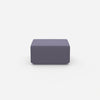 Pouf moderne de 41 cm de hauteur de face
