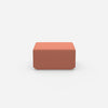 Pouf moderne de 41 cm de hauteur de face