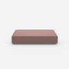Pouf moderne grand 160 cm de large de face