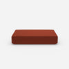 Pouf moderne grand 160 cm de large de face