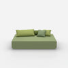 Pouf moderne grand de face