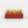 Pouf moderne modulaire de face