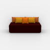 Pouf moderne modulaire de face