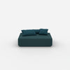 Pouf moderne essence vu de face