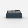 Pouf modulable vu de face