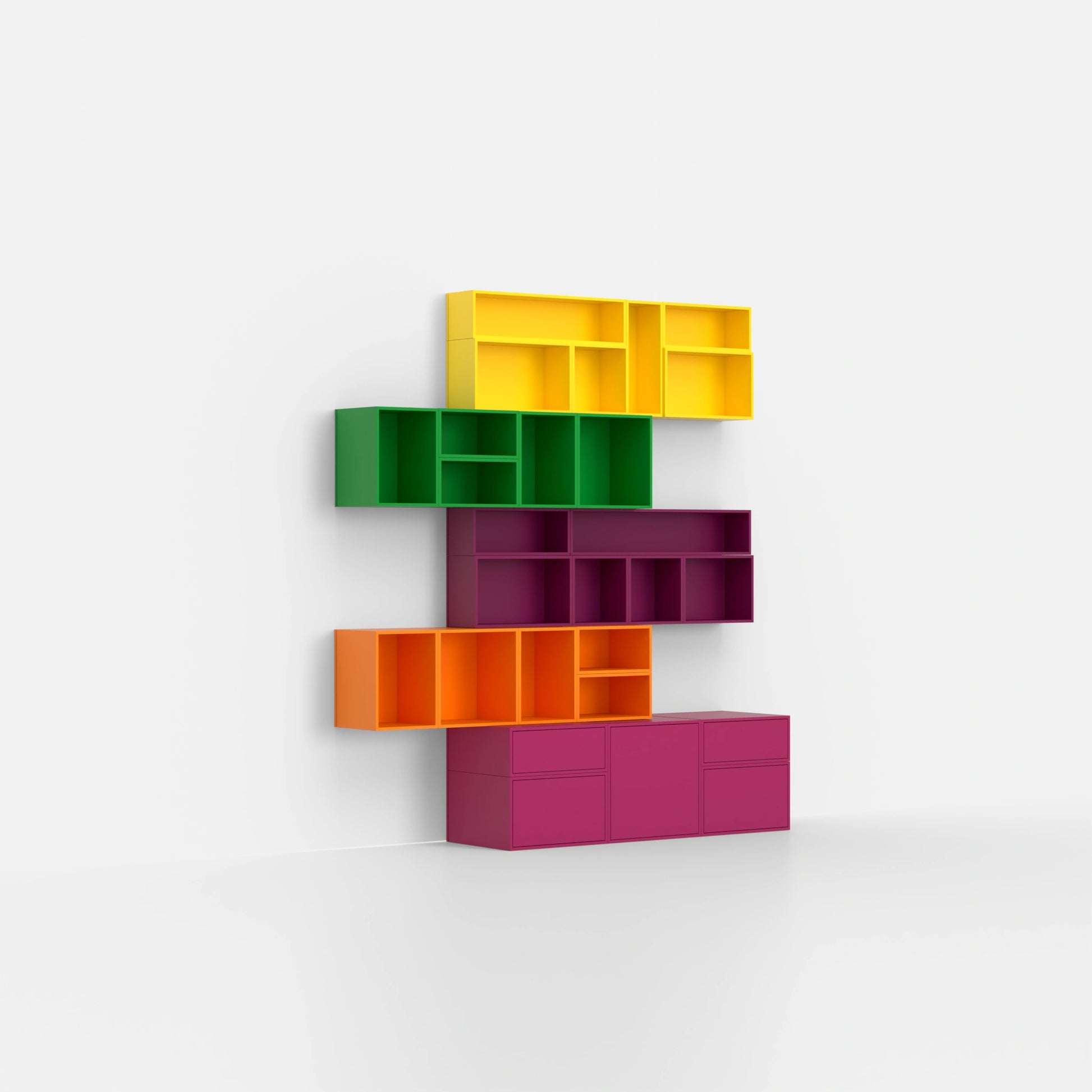 Étagère modulable RK086 du côté droit