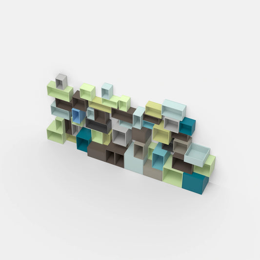 Étagère modulable RK151 vue du haut