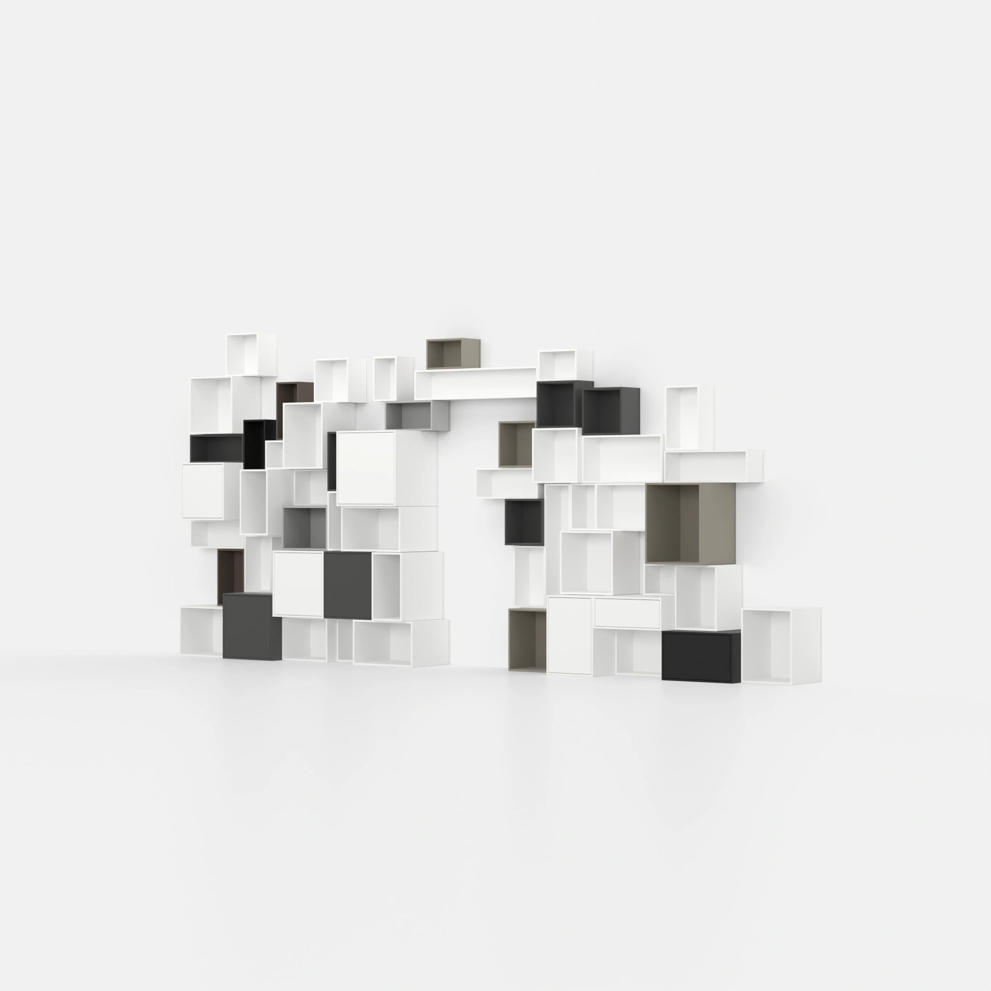 Étagère modulable RK181 du côté gauche