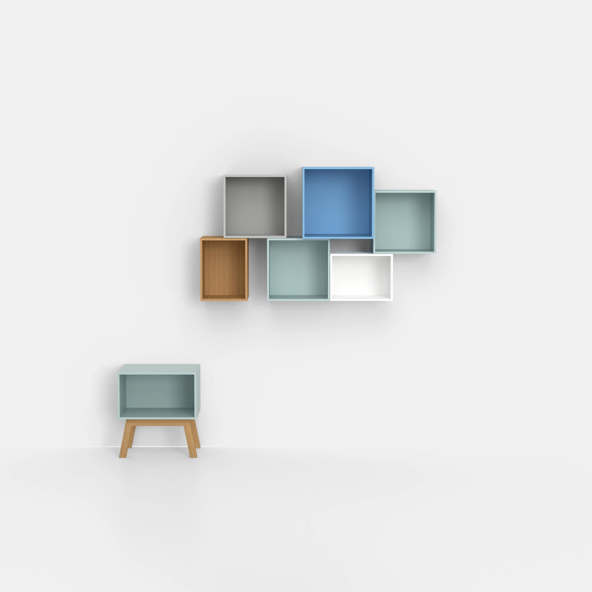 Étagère modulable RK187 de face