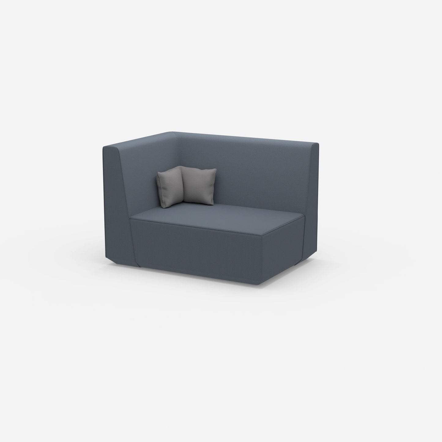 Canapé modulable de 140 cm de large de côté