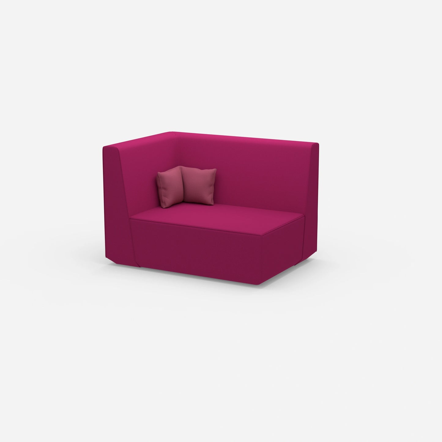 Canapé modulable de 140 cm de large de côté