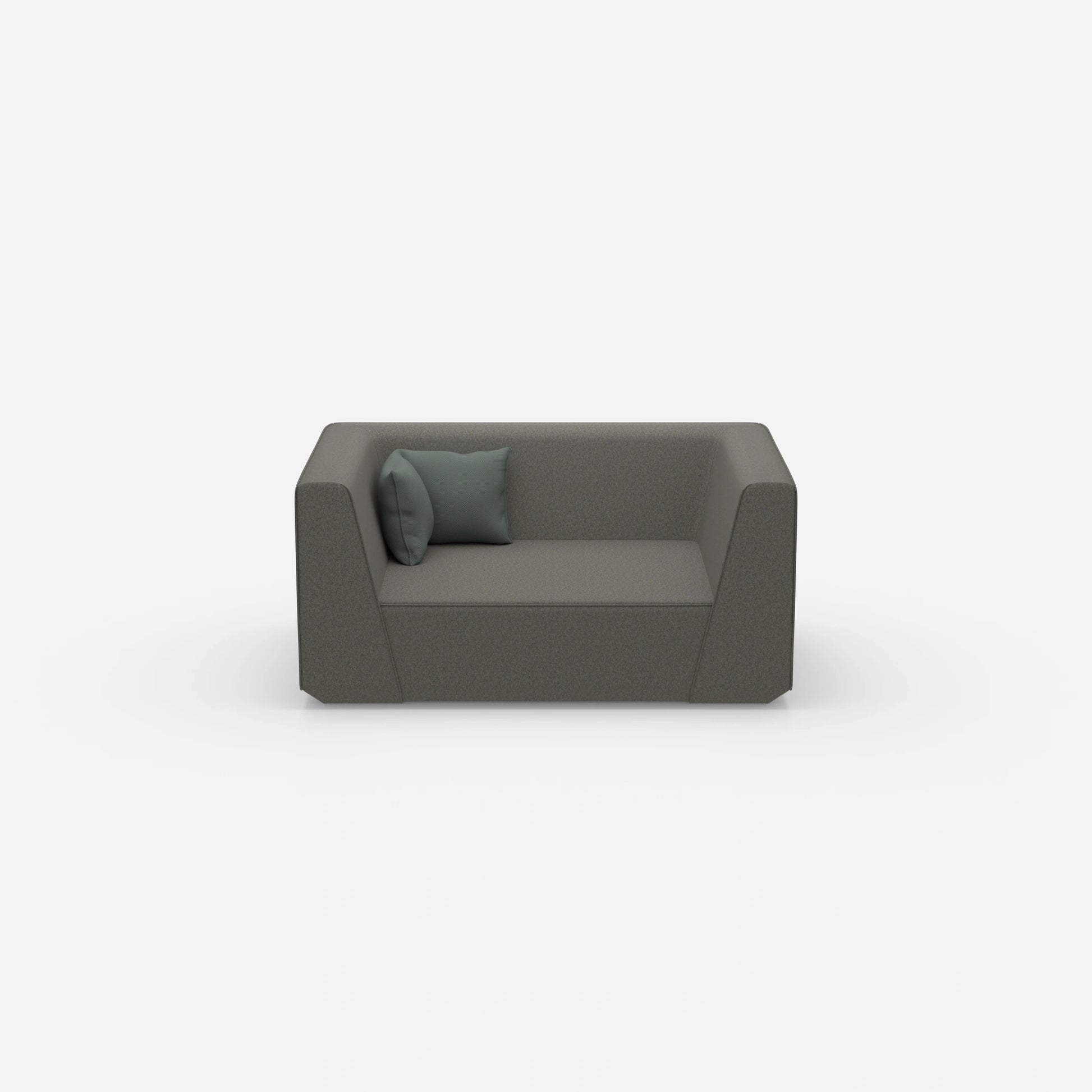 Canapé modulaire moderne de face