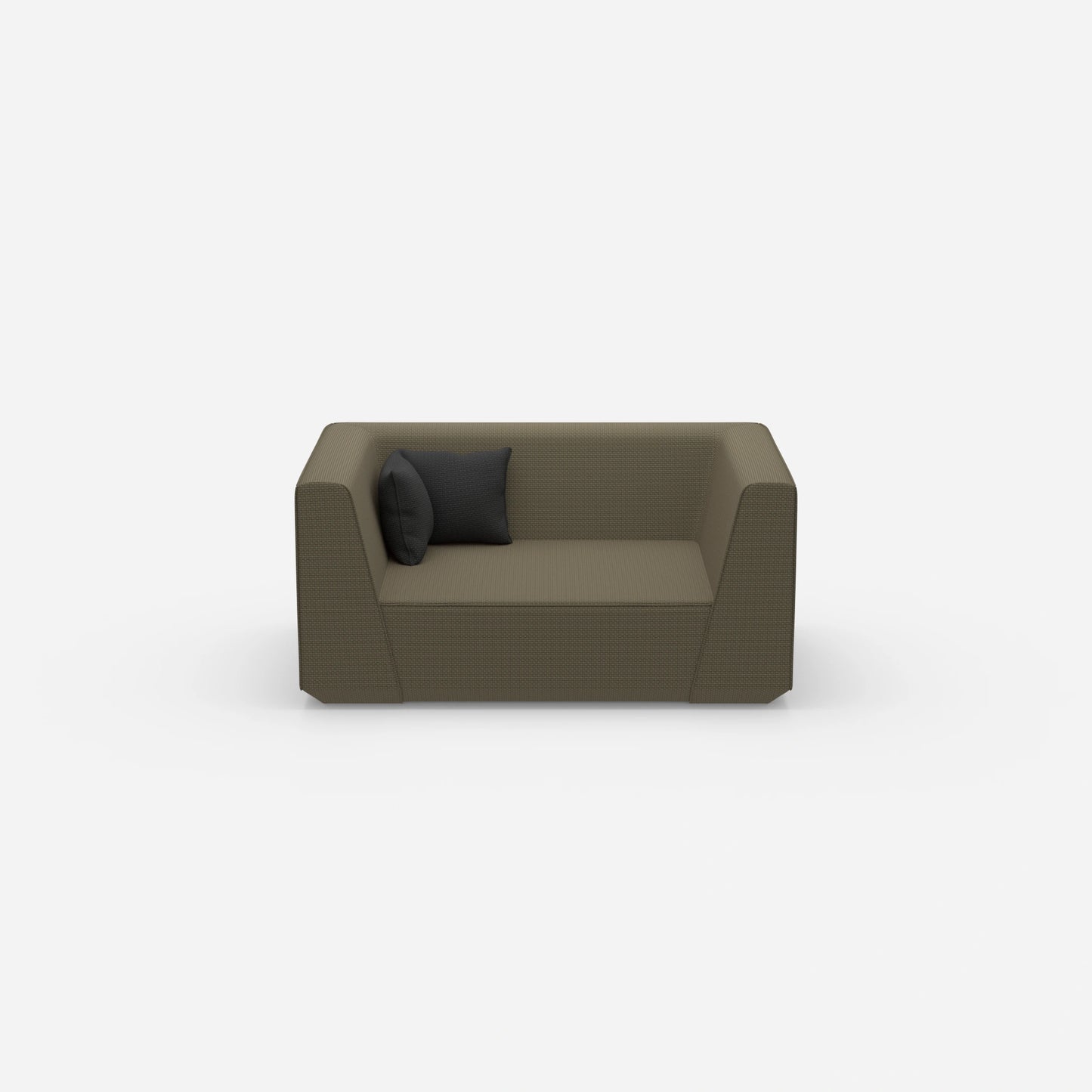 Canapé modulaire moderne de face