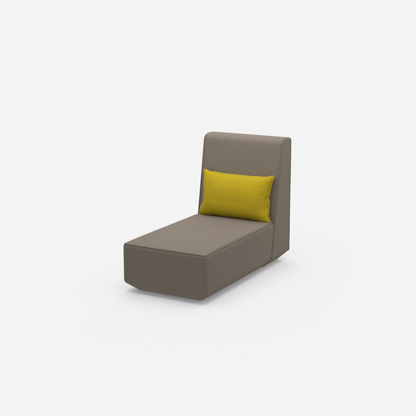 Récamière pour petits espaces modulable de côté
