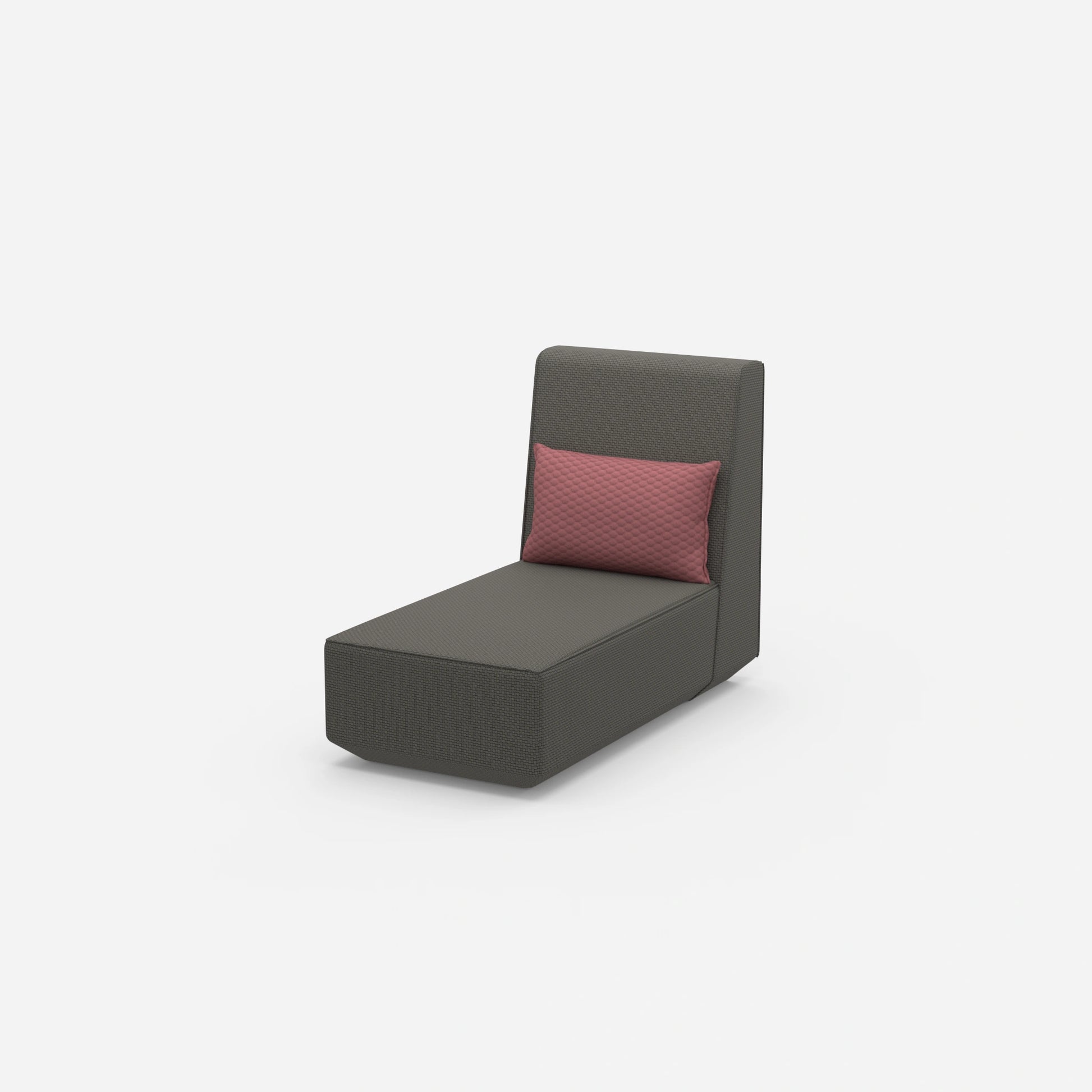 Récamière pour petits espaces modulable de côté