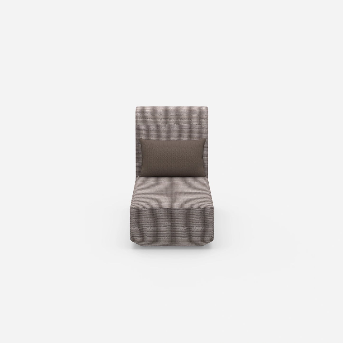 Récamière pour petits espaces modulable de face