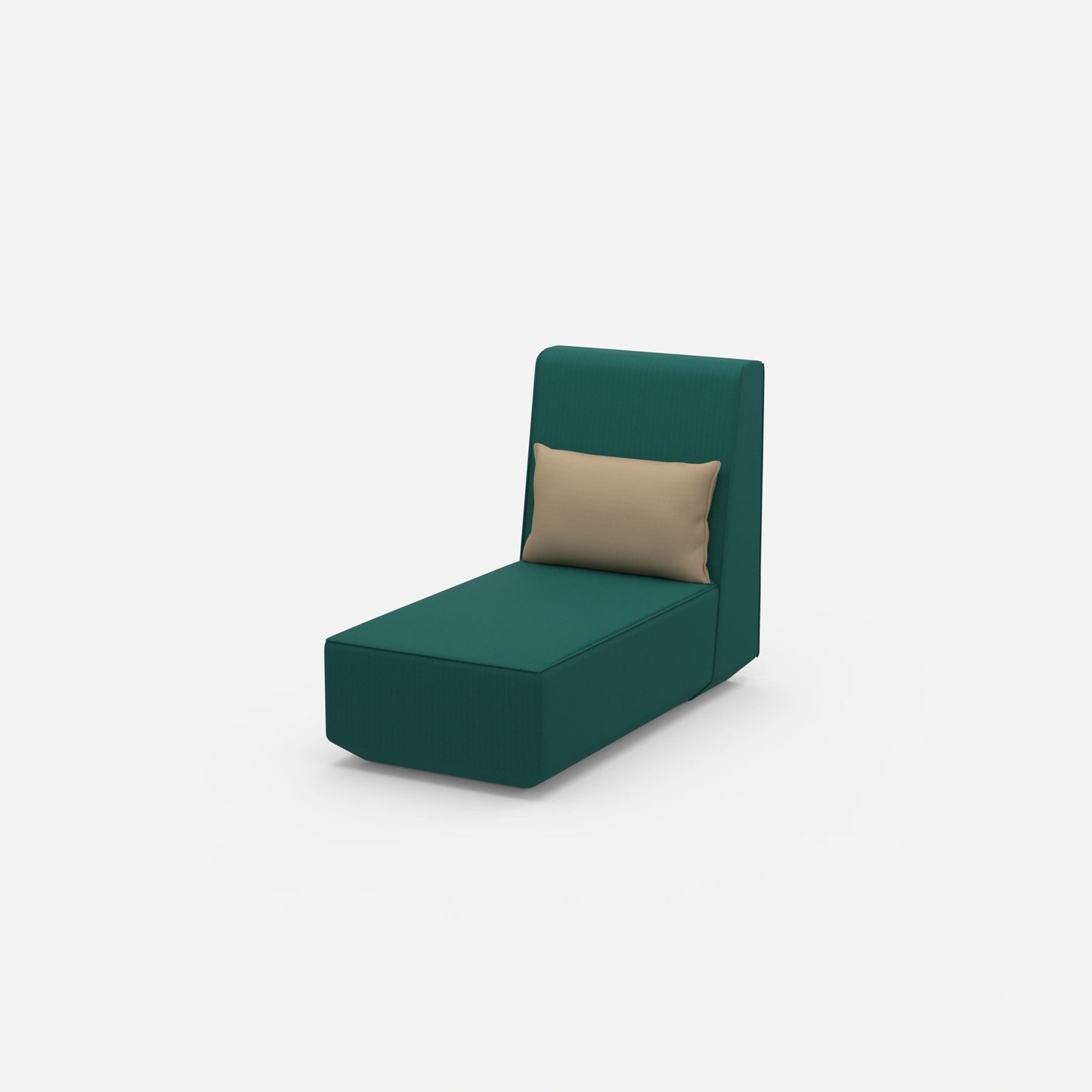Récamière pour petits espaces modulable de côté