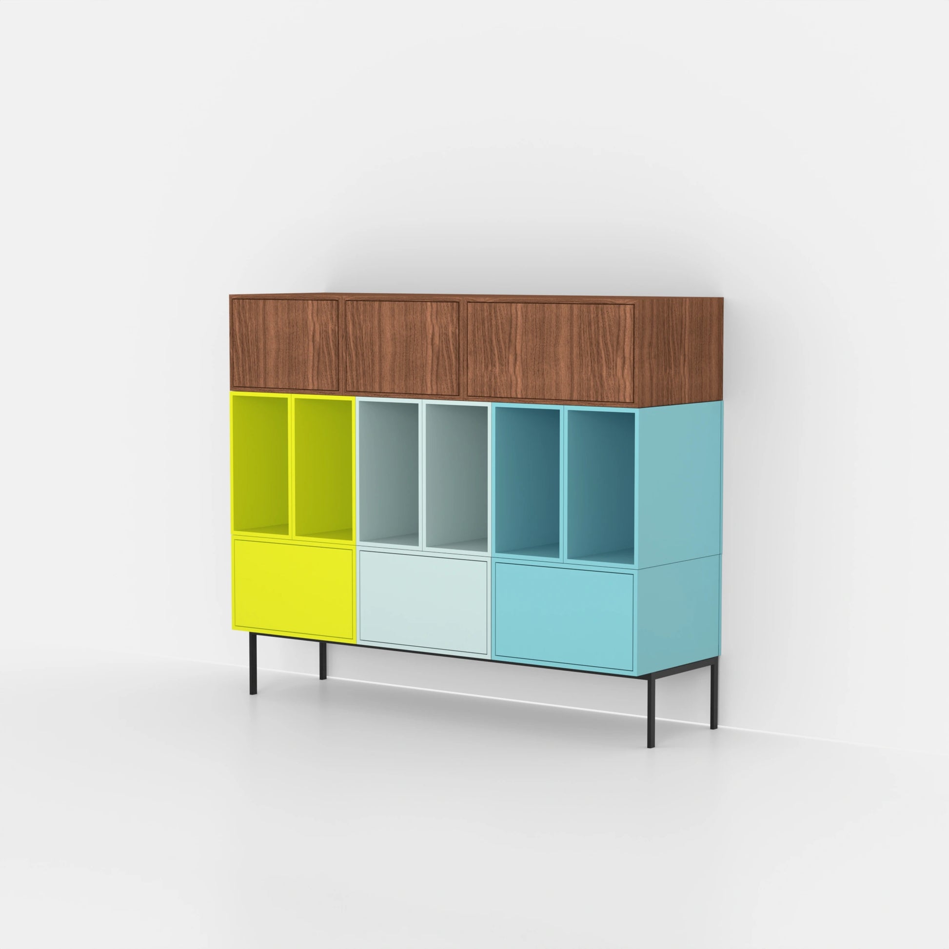 Etagère à vinyles RK1183 du côté droit
