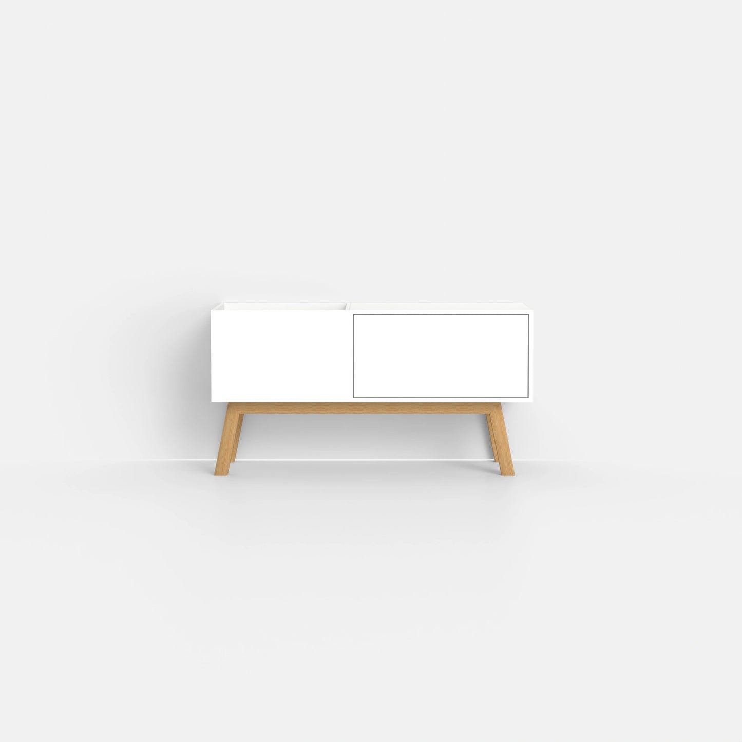 Etagère à disques SB004 de face