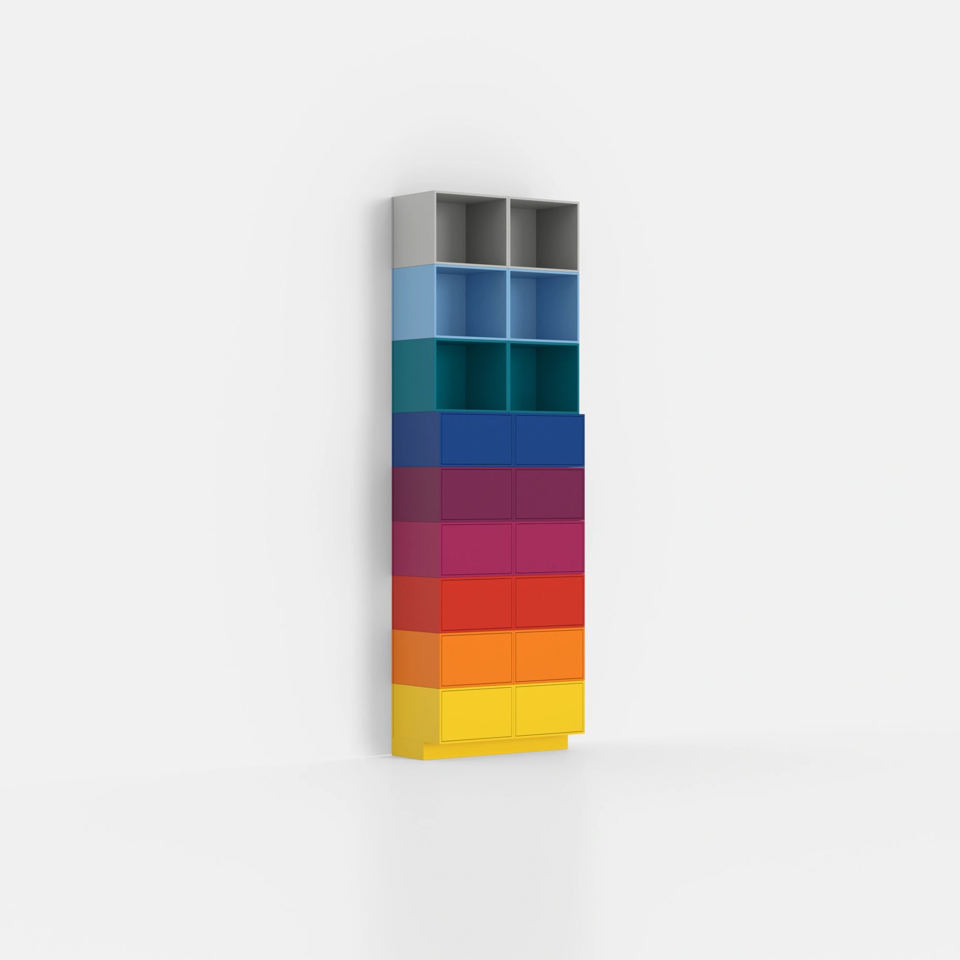 Rayonnage à tiroirs RK1096 du côté droit