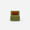 Fauteuil pour petite pièce de face