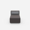 Fauteuil type Longseat vu de face