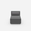 Fauteuil type Longseat vu de face