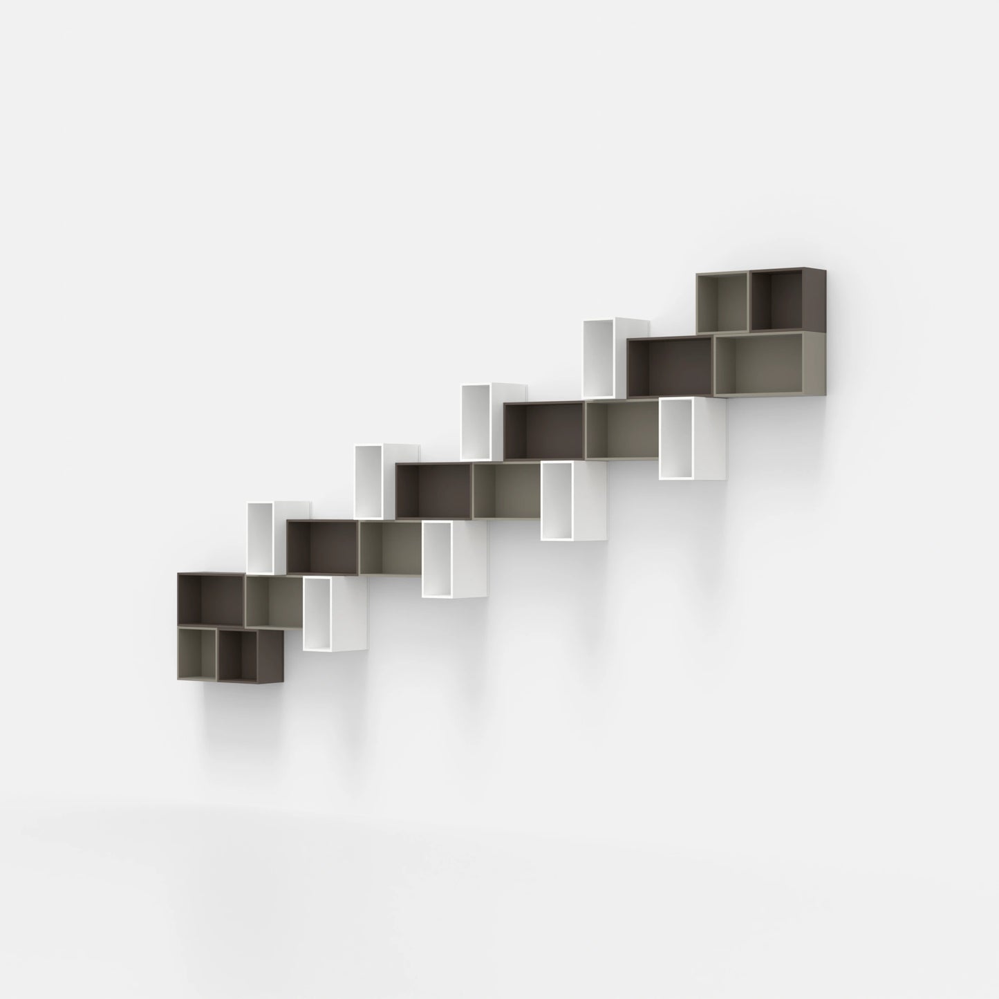 Étagère d'escalier RK055 du côté gauche