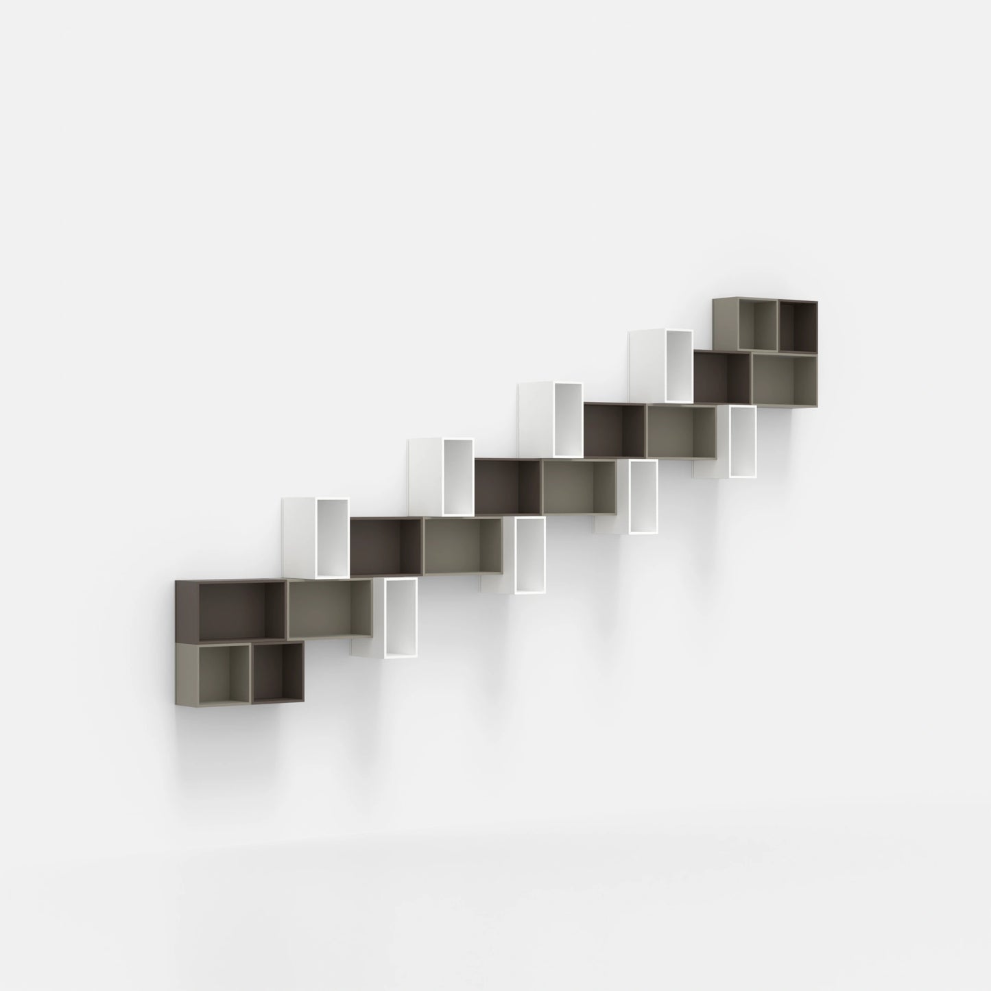 Étagère d'escalier RK055 du côté droit