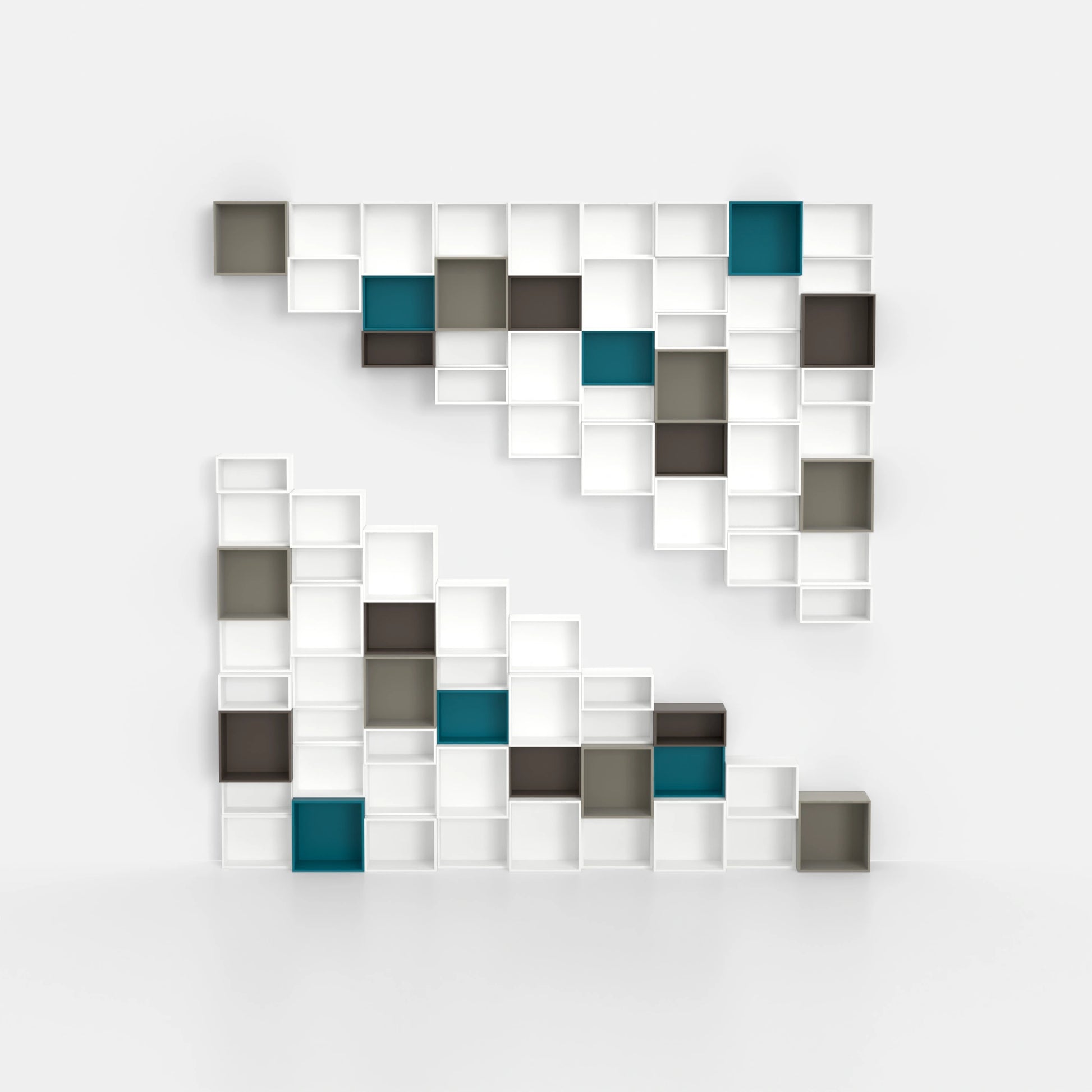 Meuble escaliers cube RK083 de face