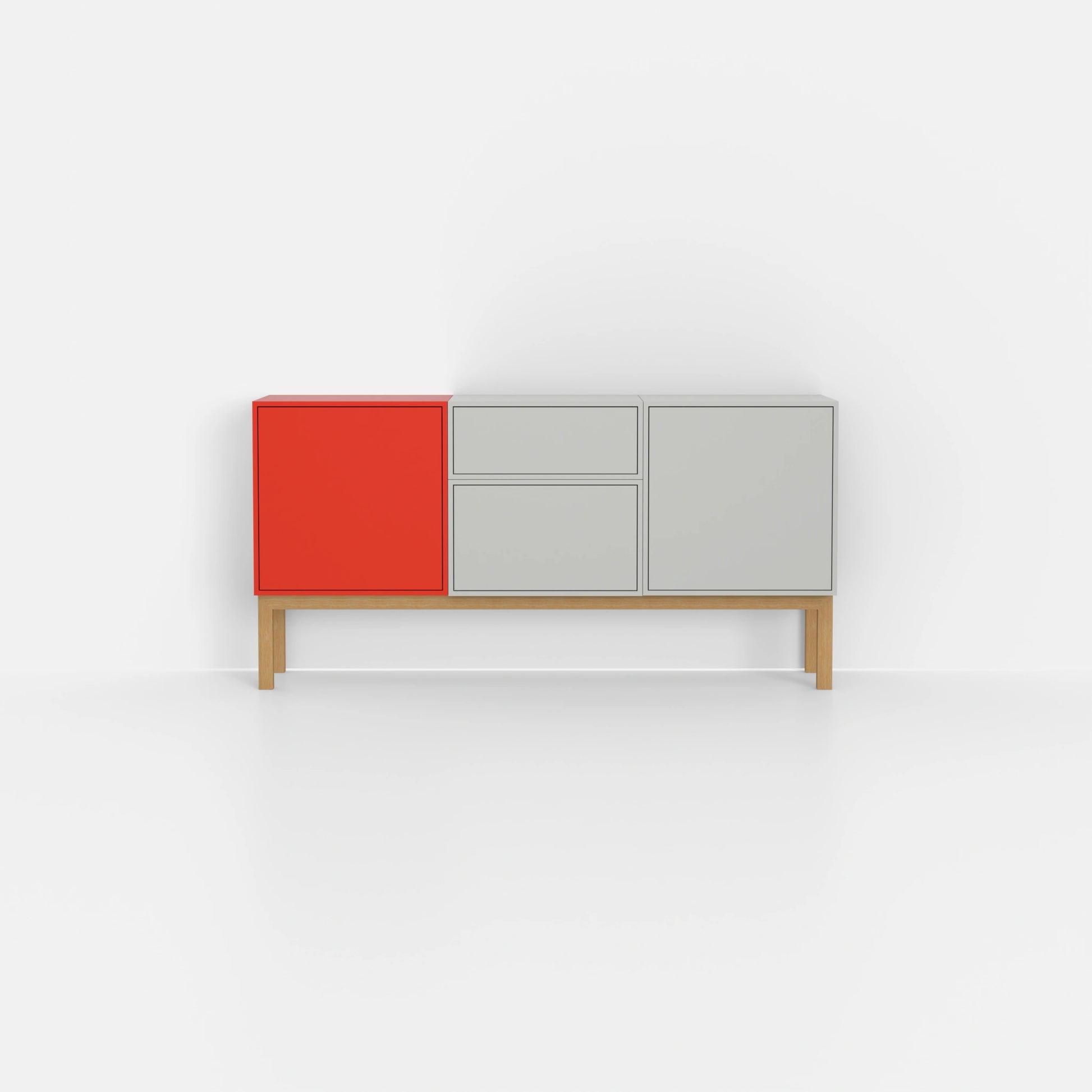 Étagère à portes RK1048 de face
