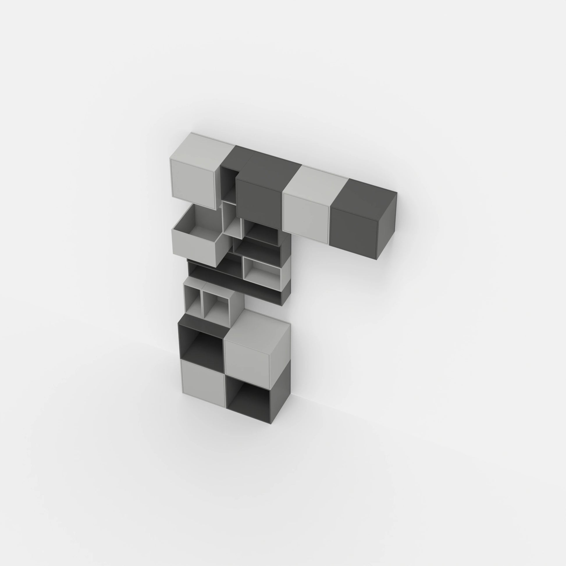 Étagère à portes RK1064 d'en haut