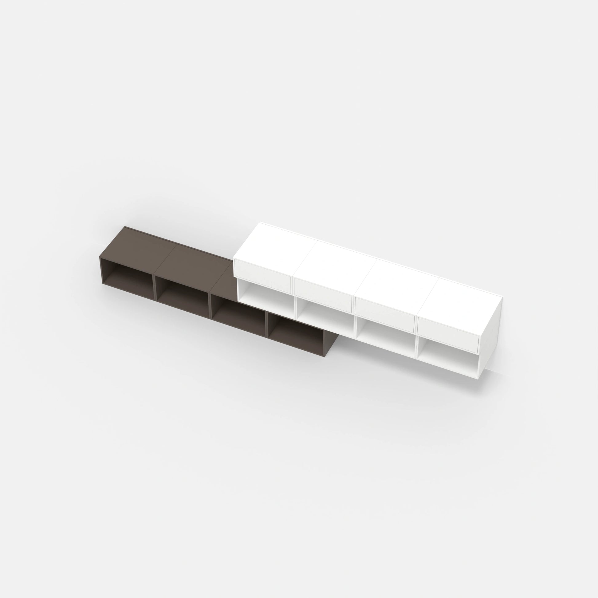Étagère TV RK088 vue de dessus