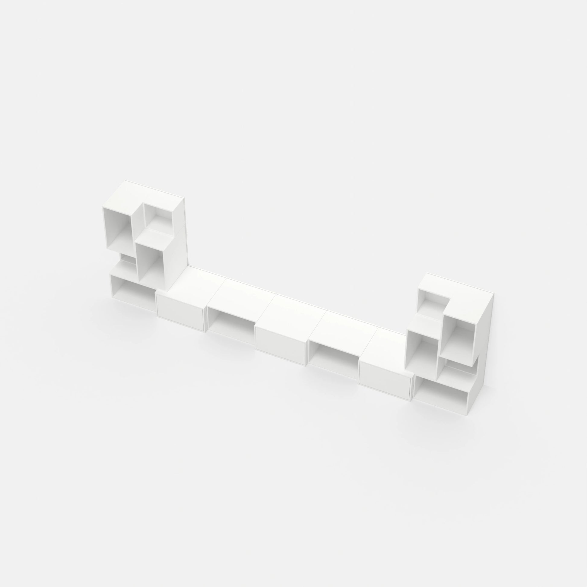 Étagère TV RK121 vue de dessus