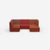 Salon configurable de face