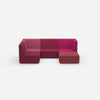 Salon configurable de face