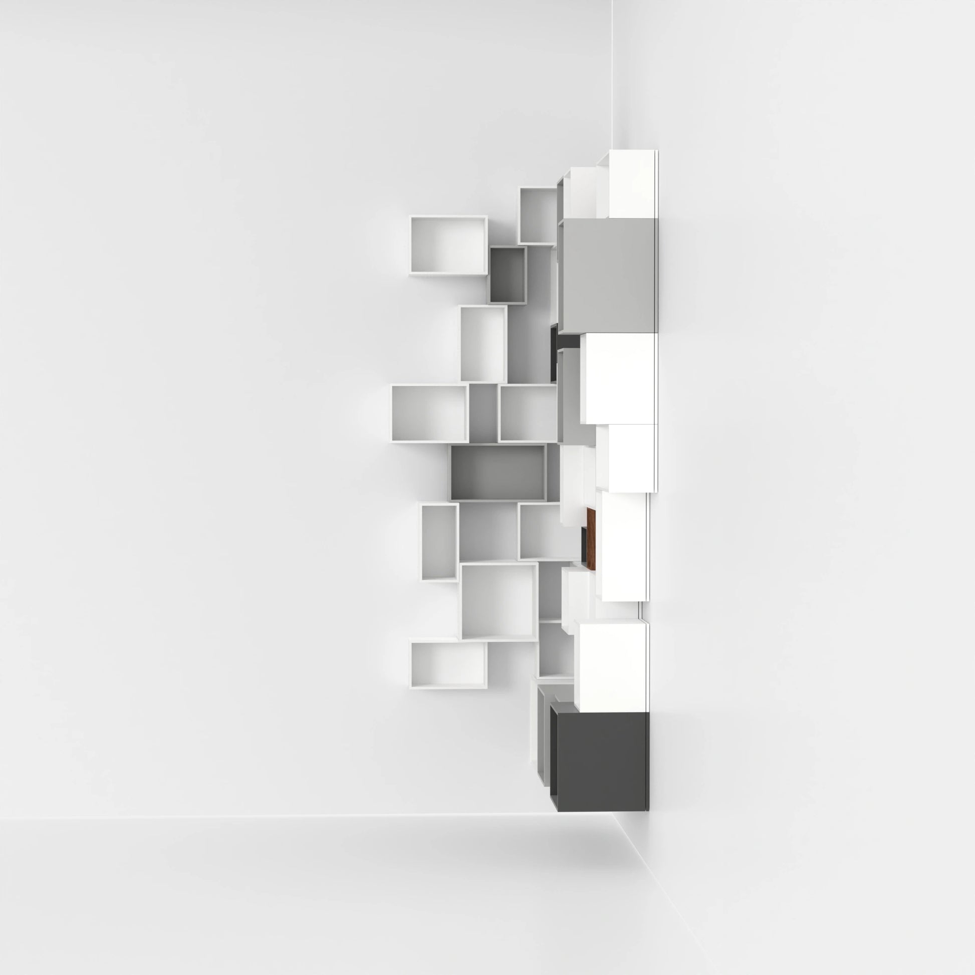 Scaffale d'angolo RK219 da sinistra
