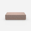 Pouf moderno grande largo 160 cm frontalmente
