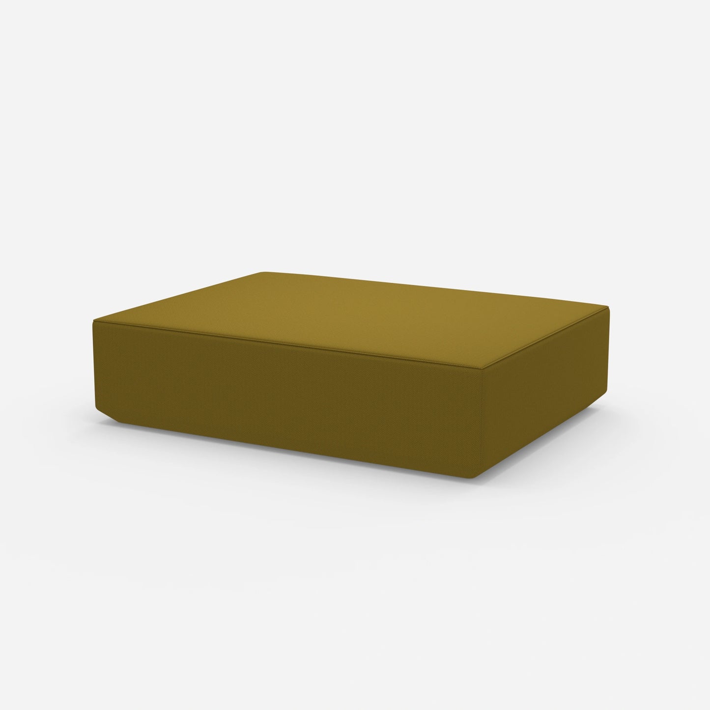 Grande pouf moderno di 160 cm di larghezza laterale