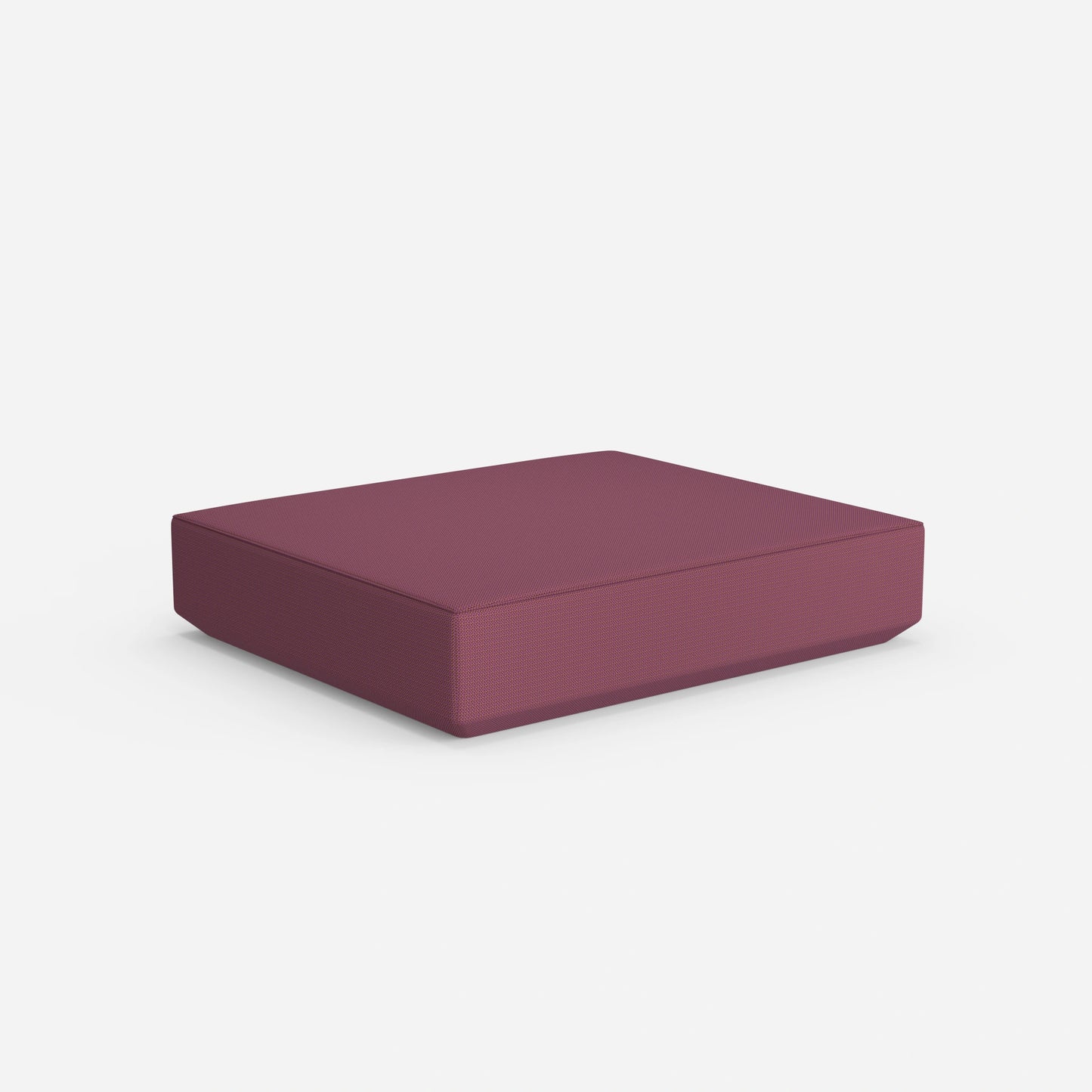 Grande pouf moderno da dietro