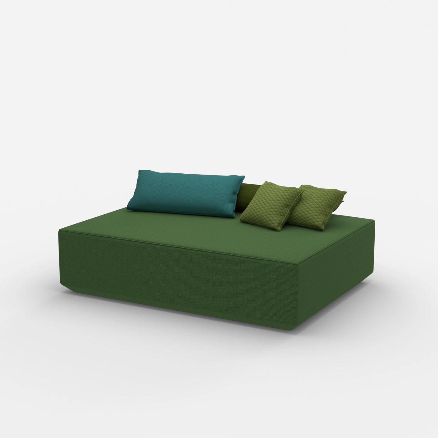 Grande pouf laterale