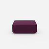 Pouf viola dal davanti