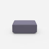 Pouf viola dal davanti