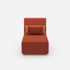 Design moderno recamiere dal fronte