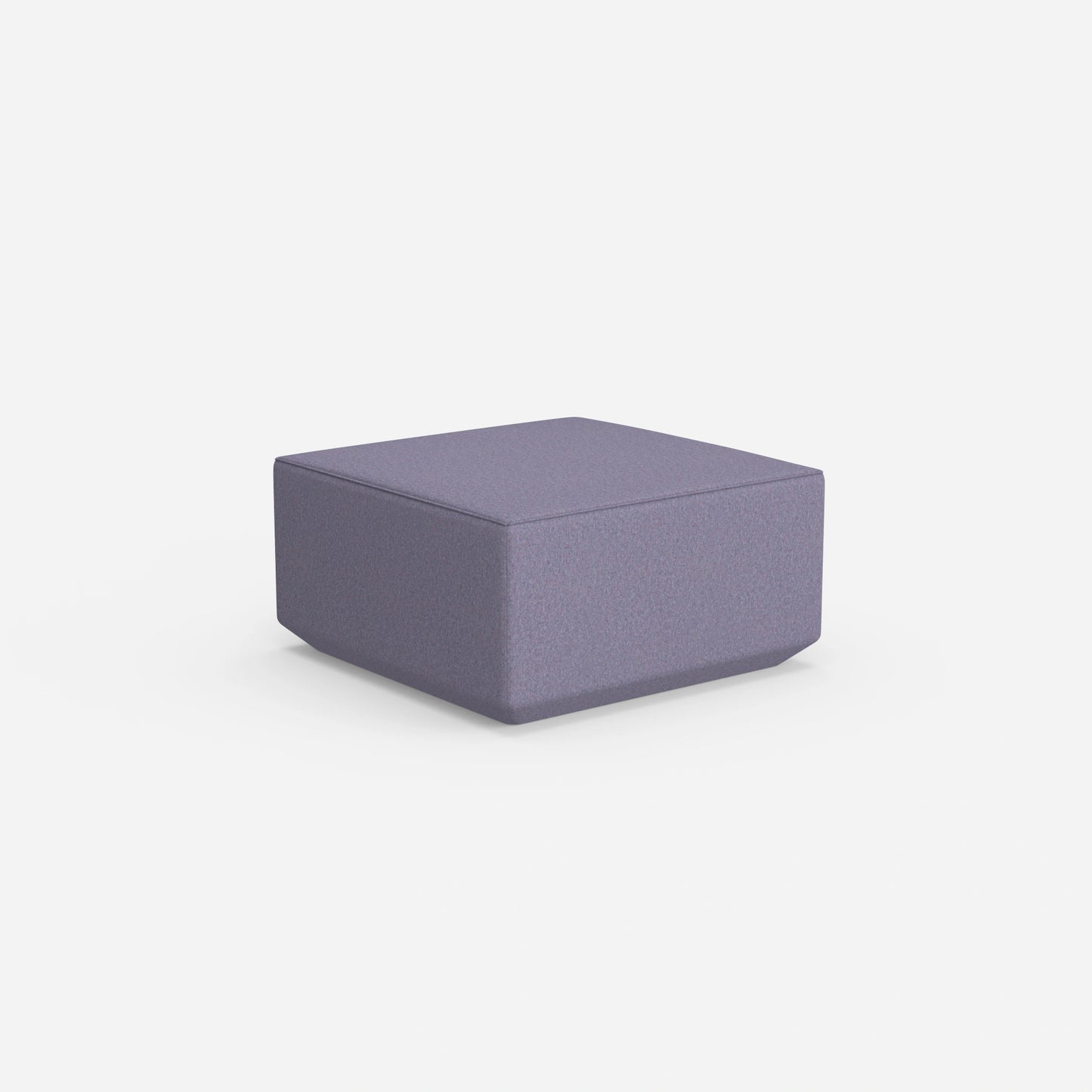 Pouf moderno alto 41 cm da dietro