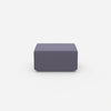 Pouf moderno alto 41 cm frontalmente