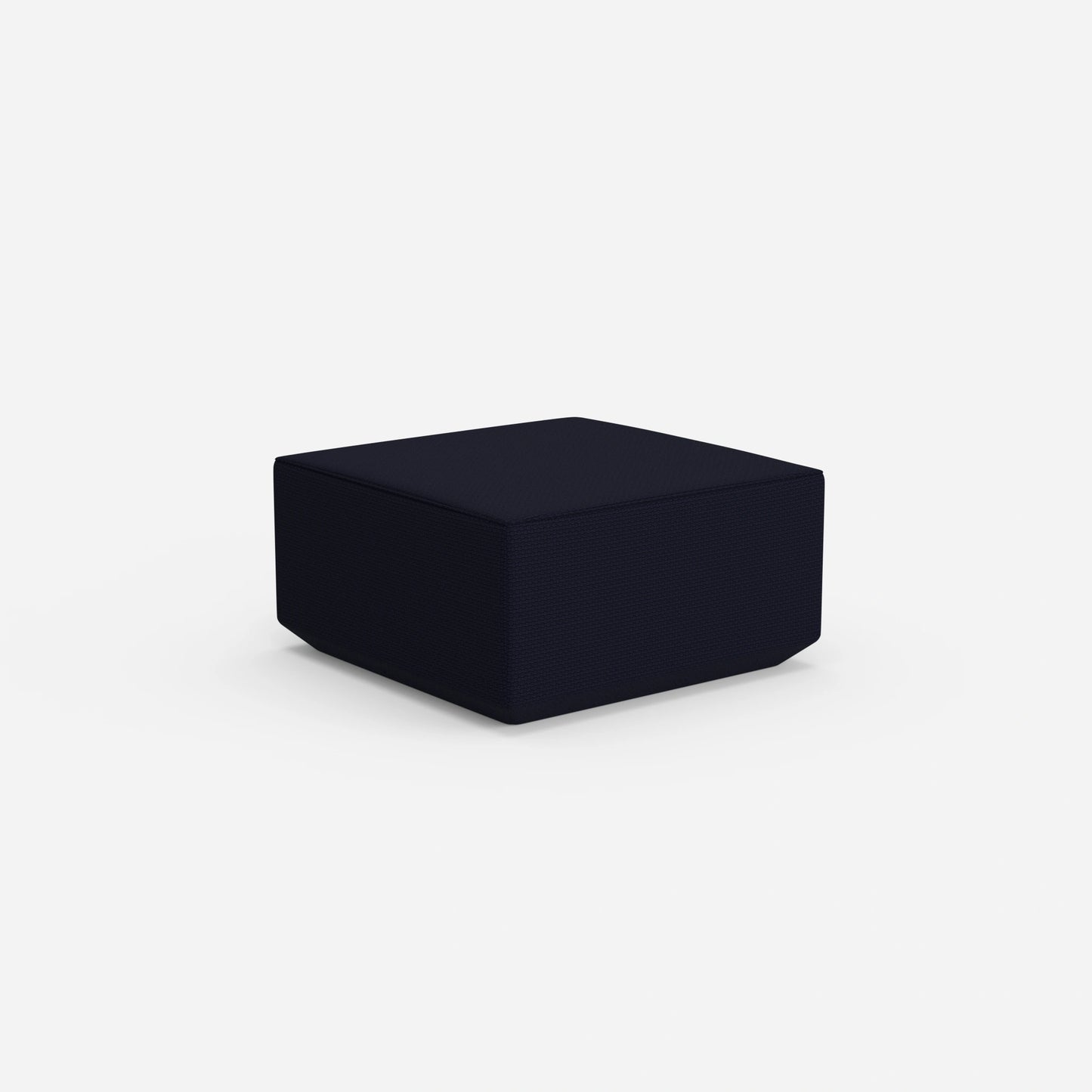 Pouf moderno alto 41 cm da dietro