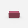 Pouf moderno alto 41 cm frontalmente