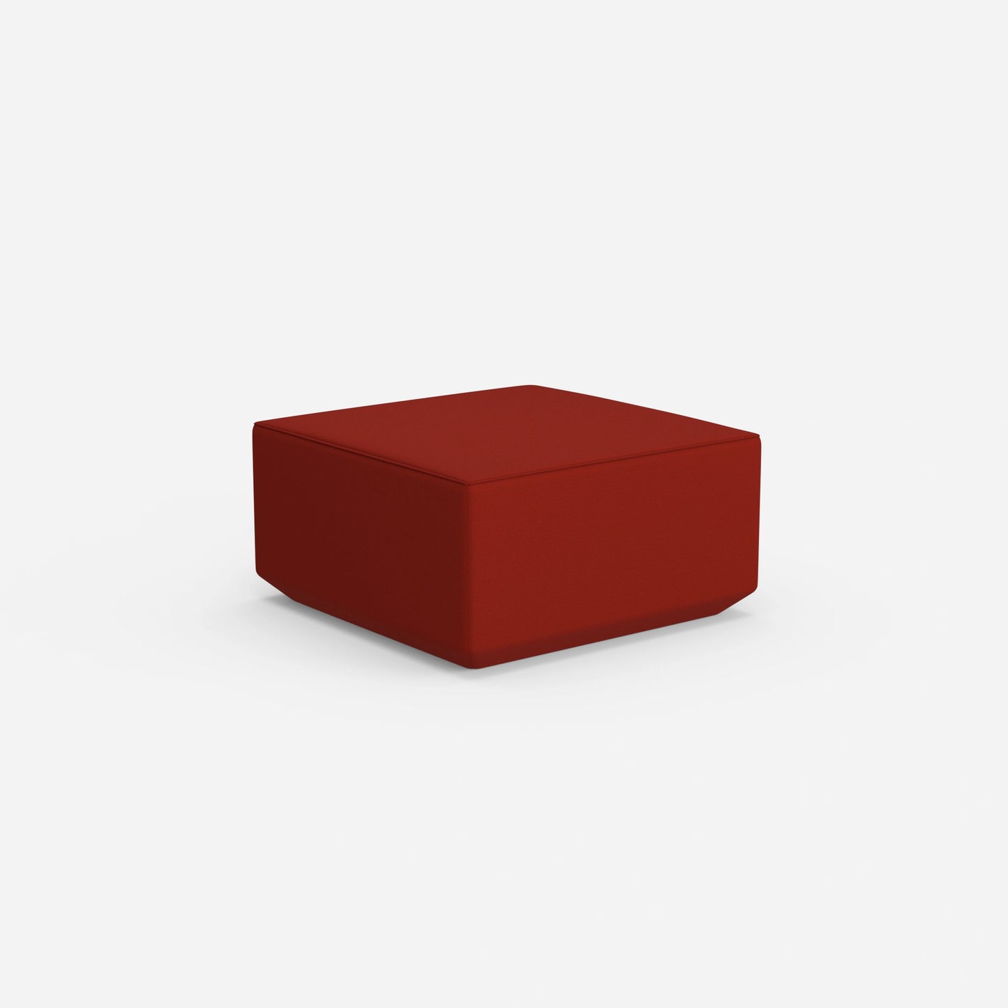 Pouf moderno alto 41 cm da dietro